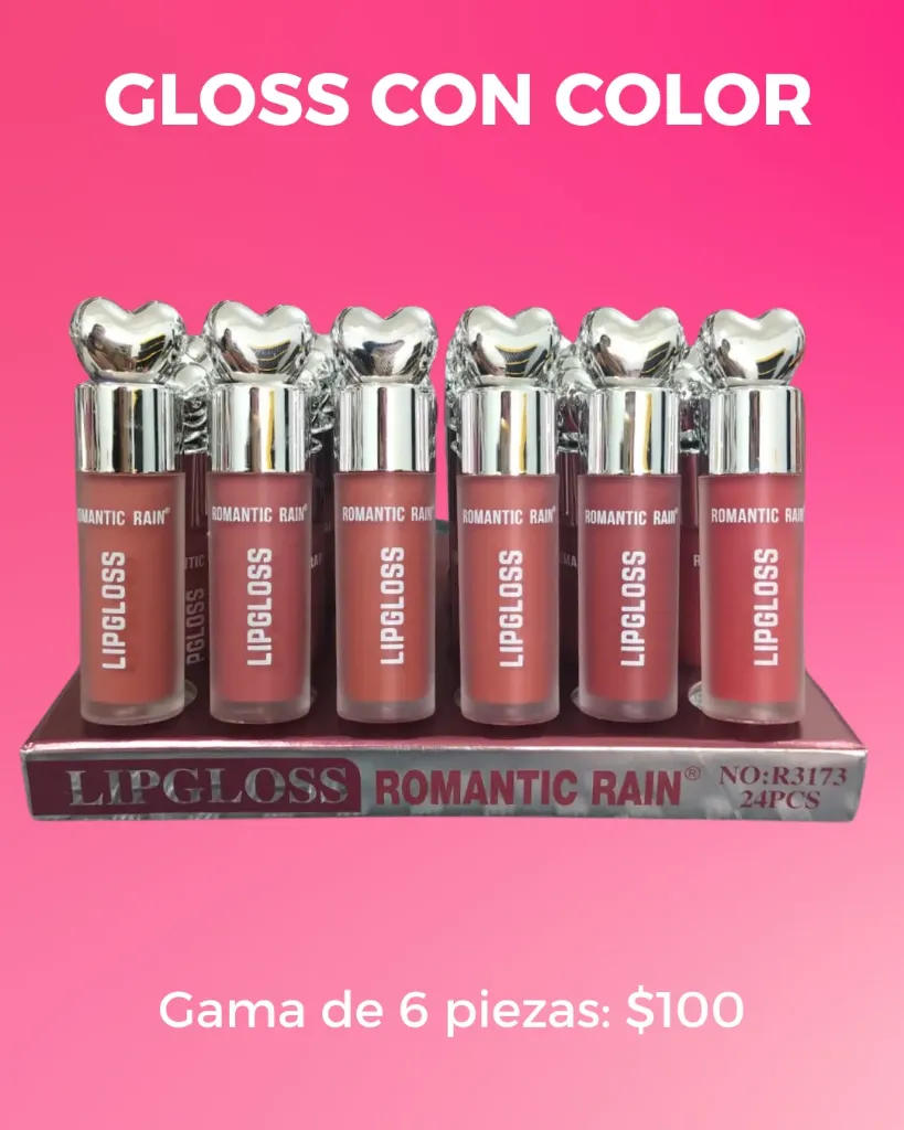 GLOSS CORAZÓN ROMANTIC RAIN R3173