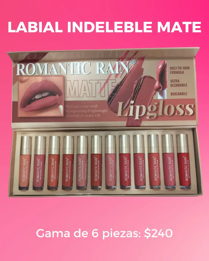 LABIAL INDELEBLE  ROMANTIC RAIN R5005