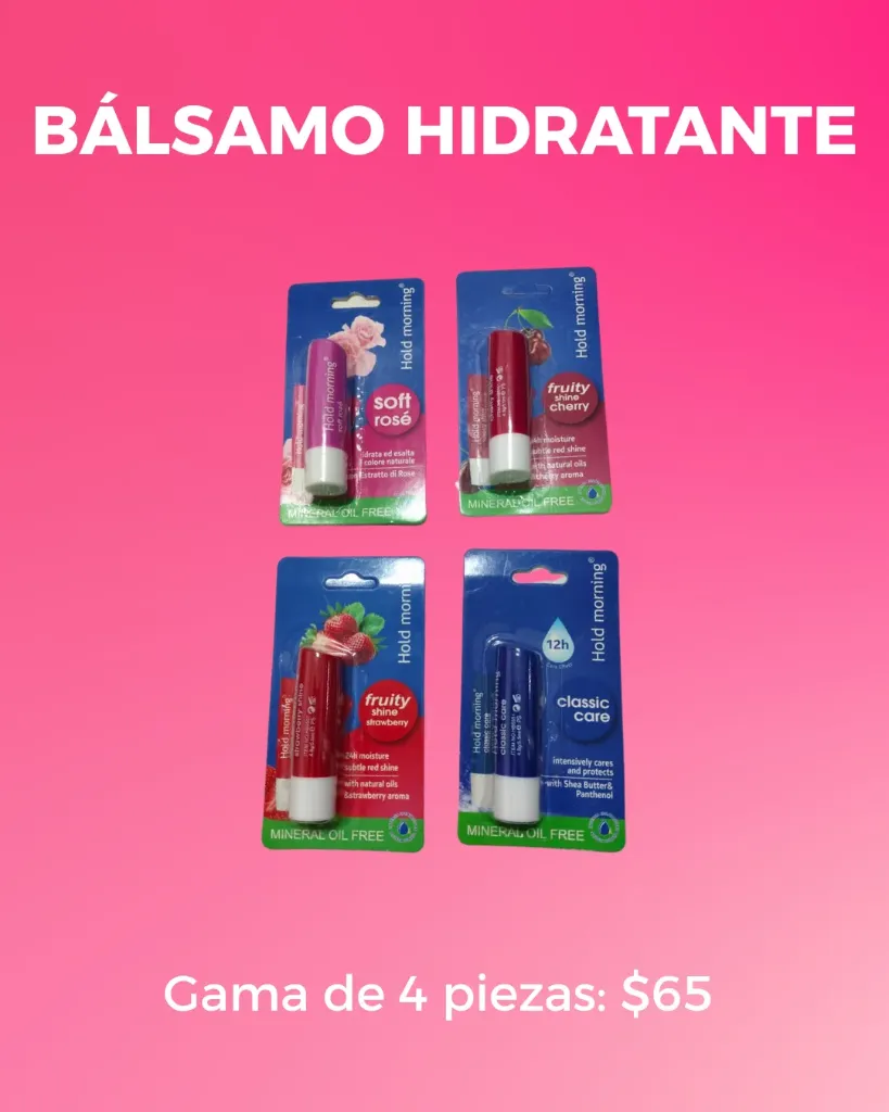 BÁLSAMO LABIOS FRUITY SHINE
